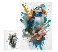 Jigsaw Puzzles 1000 PCS for Adults Puffin Amazon Adult Jigsaw Puzzle Toy Wall Decor Analysis And Logic Challenging To Complete 1000 PCS