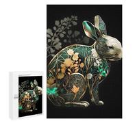 Jigsaw Puzzles 1000 PCS for Adults Rabbit Abstract Art Puzzles for Adults Fun Games Staycation Kill Time for Birthday, Chrismas 1000 PCS