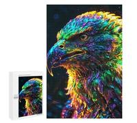 Jigsaw Puzzles 1000 PCS for Adults Radiant Eagle Teenagers Puzzles Toy Wall Decor Perfect Decoration Challenging To Complete 1000 PCS