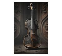Jigsaw Puzzles 1000 PCS for Adults Violin Music Art Adult Jigsaw Toy Wall Decor Difficult Challenge Great Gift for Gaming 1000 PCS