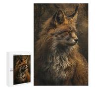 Jigsaw Puzzles 1000 PCS for Adults Wild Fox Portrait -1 Jigsaws for Adults Puzzle Family Activities Challenging To Complete Learning Educational Toys 1000 PCS