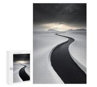 Jigsaw Puzzles 1000 PCS for Adults Winding River in Snow Adult Jigsaw Puzzle Toy Wall Decor Analysis And Logic Challenging To Complete 1000 PCS