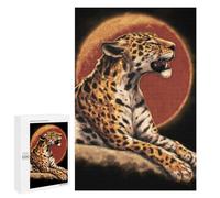 Jigsaw Puzzles 1000 PCS for Teenagers Amazon Jaguar Painting Artwork Jigsaws for Adults Puzzle Enhance Memory Educational Challenge Stress Reduction Gifts 1000 PCS