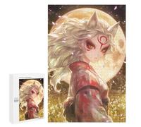 Jigsaw Puzzles 1000 PCS for Teenagers Fox Mask Moonlit Fantasy Jigsaws for Adults Puzzle Enhance Memory Educational Challenge Stress Reduction Gifts 1000 PCS