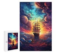 Jigsaw Puzzles 1000 PCS for Teenagers Galactic Voyage Adventure Jigsaws for Adults Puzzle Enhance Memory Educational Challenge Stress Reduction Gifts 1000 PCS