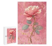 Jigsaw Puzzles 1000 PCS for Teenagers Gilded Rose Wall Mural Jigsaw Puzzles for Adults Enhance Memory Parent-child Interaction Toy Intellectual Game 1000 PCS