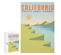 Jigsaw Puzzles 1000 PCS for Teenagerss California Pacific Coast Puzzles for Adults Fun Games Difficult Hard Challenging To Complete 1000 PCS