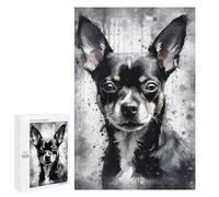 Jigsaw Puzzles 1000 PCS for Teenagerss Charming Chihuahua Dog Jigsaw for Adults Hands-on Game But Fun And Humorous for Birthday, Chrismas 1000 PCS