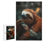 Jigsaw Puzzles 1000 PCS for Teenagerss Charming Sloth Jigsaw for Adults Hands-on Game Wall Art Challenging To Complete 1000 PCS