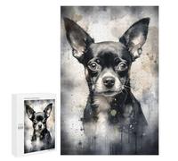 Jigsaw Puzzles 1000 PCS for Teenagerss Chihuahua Tiny And Mighty Jigsaw for Adults Hands-on Game But Fun And Humorous for Birthday, Chrismas 1000 PCS