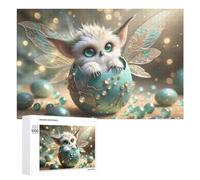 Jigsaw Puzzles 1000 PCS for Teenagerss Enchanted Fairy Owl Egg Jigsaw Puzzle DIY Toys A Work of Art Deal As Gifts for The Whole Family 1000 PCS