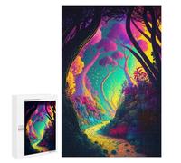 Jigsaw Puzzles 1000 PCS for Teenagerss Enchanted Forest Pathway -5 Jigsaw for Adults Hands-on Game Wall Art Challenging To Complete 1000 PCS