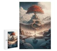 Jigsaw Puzzles 1000 PCS for Teenagerss Enchanted Winter Landscape -1 Jigsaw for Adults Hands-on Game But Fun And Humorous for Birthday, Chrismas 1000 PCS