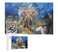 Jigsaw Puzzles 1000 PCS for Teenagerss Endangered Species Wildlife Conservation Jigsaw Puzzle DIY Toys A Work of Art Deal As Gifts for The Whole Family 1000 PCS