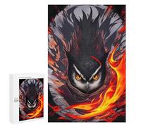 Jigsaw Puzzles 1000 PCS for Teenagerss Evil Ninja Owl Jigsaws for Adults Hands-on Game But Fun And Humorous Birthday Present, Gifts, 1000 PCS