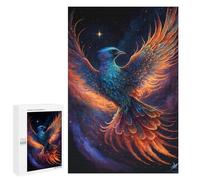 Jigsaw Puzzles 1000 PCS for Teenagerss Fantasy Phoenix Art Print -1 Puzzles for Adults Fun Games Difficult Hard Challenging To Complete 1000 PCS