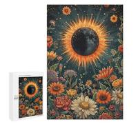 Jigsaw Puzzles 1000 PCS for Teenagerss Full Solar Eclipse Blossom Jigsaw for Adults DIY Toys Analysis And Logic Deal As Gifts for The Whole Family 1000 PCS