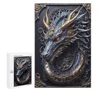 Jigsaw Puzzles 1000 PCS for Teenagerss Futuristic Dragon Emperor Jigsaws for Adults Hands-on Game But Fun And Humorous Birthday Present, Gifts, 1000 PCS