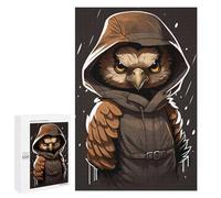 Jigsaw Puzzles 1000 PCS for Teenagerss Hoodie Angry Hawk Jigsaw for Adults Hands-on Game But Fun And Humorous for Birthday, Chrismas 1000 PCS