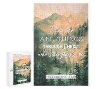 Jigsaw Puzzles 1000 PCS for Teenagerss I Can Do All Things Jigsaw for Adults Hands-on Game But Fun And Humorous for Birthday, Chrismas 1000 PCS