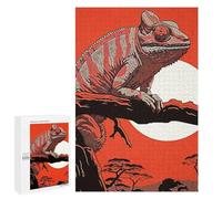 Jigsaw Puzzles 1000 PCS for Teenagerss Iguana Forest Jigsaw for Adults Hands-on Game But Fun And Humorous for Birthday, Chrismas 1000 PCS