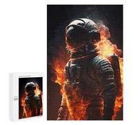 Jigsaw Puzzles 1000 PCS for Teenagerss Inferno Astronaut Jigsaw for Adults DIY Toys Analysis And Logic Deal As Gifts for The Whole Family 1000 PCS