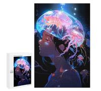 Jigsaw Puzzles 1000 PCS for Teenagerss Jellyfish Dreamscape -1 Jigsaw for Adults Hands-on Game Wall Art Challenging To Complete 1000 PCS