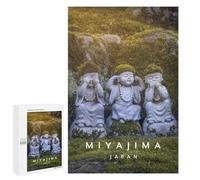 Jigsaw Puzzles 1000 PCS for Teenagerss Miyajima Statue Jigsaw for Adults Hands-on Game But Fun And Humorous for Birthday, Chrismas 1000 PCS