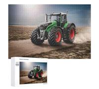 Jigsaw Puzzles 1000 PCS for Teenagerss Modern Farm Tractor in Action Jigsaws for Adults Hands-on Game But Fun And Humorous Deal As Gifts for The Whole Family 1000 PCS