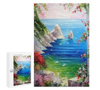 Jigsaw Puzzles 1000 PCS for Teenagerss Morning in Italy Jigsaws for Adults Toy Wall Decor Difficult Hard Challenging To Complete 1000 PCS