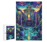 Jigsaw Puzzles 1000 PCS for Teenagerss Mystical Asian Temple Puzzles for Adults Fun Games Difficult Hard Challenging To Complete 1000 PCS
