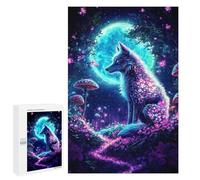 Jigsaw Puzzles 1000 PCS for Teenagerss Mystical Wolf Puzzles for Adults Fun Games Difficult Hard Challenging To Complete 1000 PCS