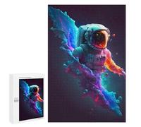 Jigsaw Puzzles 1000 PCS for Teenagerss Neon Explosion Jigsaw for Adults DIY Toys Analysis And Logic Deal As Gifts for The Whole Family 1000 PCS