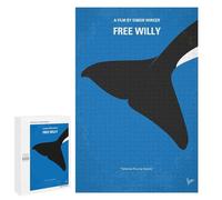 Jigsaw Puzzles 1000 PCS for Teenagerss No1359 My Free Willy Jigsaws for Adults Relax Games Precision Cutting Deal As Gifts for The Whole Family 1000 PCS