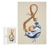 Jigsaw Puzzles 1000 PCS for Teenagerss Ocean Symphony Treble Clef Cream Jigsaws for Adults Relax Games Precision Cutting Deal As Gifts for The Whole Family 1000 PCS