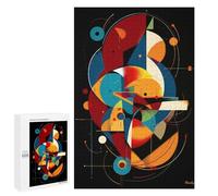 Jigsaw Puzzles 1000 PCS for Teenagerss Orbital Alignment - Modern Geometric Abstract Jigsaws for Adults Relax Games Precision Cutting Deal As Gifts for The Whole Family 1000 PCS