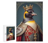 Jigsaw Puzzles 1000 PCS for Teenagerss Penguin King Jigsaws for Adults Hands-on Game But Fun And Humorous Birthday Present, Gifts, 1000 PCS