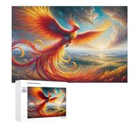 Jigsaw Puzzles 1000 PCS for Teenagerss Phoenix Rising Fantasy Artwork -1 Jigsaw Puzzle DIY Toys A Work of Art Deal As Gifts for The Whole Family 1000 PCS