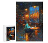 Jigsaw Puzzles 1000 PCS for Teenagerss Quiet Words - Writing Moments in Expressive Impressionism Adult Jigsaw Puzzle DIY Toys For Family Fun Educational Challenge 1000 PCS