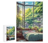 Jigsaw Puzzles 1000 PCS for Teenagerss Serene Forest Retreat Room Jigsaw Puzzle DIY Toys A Work of Art Deal As Gifts for The Whole Family 1000 PCS