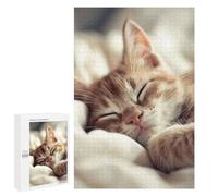 Jigsaw Puzzles 1000 PCS for Teenagerss Serene Slumber Jigsaw for Adults DIY Toys Analysis And Logic Deal As Gifts for The Whole Family 1000 PCS