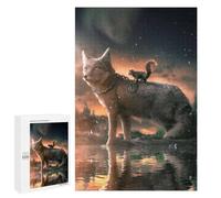 Jigsaw Puzzles 1000 PCS for Teenagerss The Evil Squirrel Jigsaws for Adults Hands-on Game But Fun And Humorous Birthday Present, Gifts, 1000 PCS