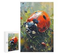 Jigsaw Puzzles 1000 PCS for Teenagerss The Lazy Ladybug Jigsaw for Adults Hands-on Game But Fun And Humorous for Birthday, Chrismas 1000 PCS
