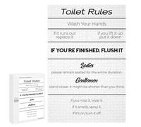 Jigsaw Puzzles 1000 PCS for Teenagerss Toilet Rules Jigsaws for Adults Relax Games Precision Cutting Deal As Gifts for The Whole Family 1000 PCS