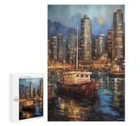 Jigsaw Puzzles 1000 PCS for Teenagerss Vancouver Beauty Canada Jigsaws for Adults Hands-on Game But Fun And Humorous Birthday Present, Gifts, 1000 PCS