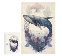 Jigsaw Puzzles 1000 PCS for Teenagerss Whale Mythical Beasts Jigsaws for Adults Toy Wall Decor Difficult Hard Challenging To Complete 1000 PCS