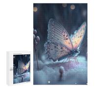 Jigsaw Puzzles 1000 PCS for Teenagerss Winter Butterfly Fantasy-1 Jigsaw for Adults Hands-on Game Wall Art Challenging To Complete 1000 PCS
