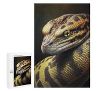 Jigsaw Puzzles 1000 PCS Snake AI Generative Teenagers Puzzles Relax Games Difficult Challenge Unique Birthday And Xmas Gifts 1000 PCS