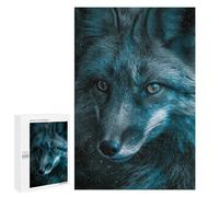 Jigsaw Puzzles 1000 PCS Wolf in Space Mystical Night Jigsaws for Adults Puzzle But Fun And Humorous Every Piece Is Unique - Family Fun & Game Night 1000 PCS