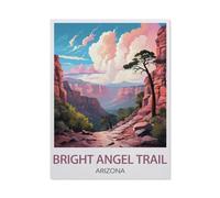 Jigsaw Puzzles 1000 Piece Challenge Toy for Adults，Bright Angel Trail Arizona，Jigsaw Puzzles 1000 Pieces Educational Game Home Decoration（38x26cm）-U67